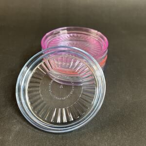 Vintage Tupperware Rainbow Prism Coasters-Set 6 Acrylic, Unused, Retro Kitchen